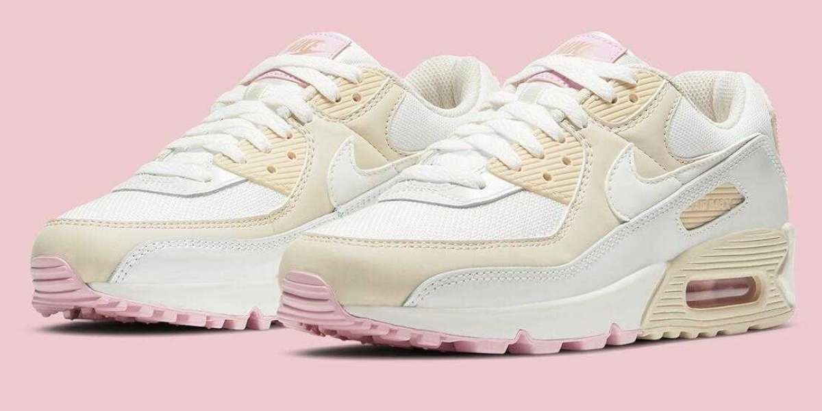 2020 Nike Air Max 90 Summit White Bronze Pink for Sale