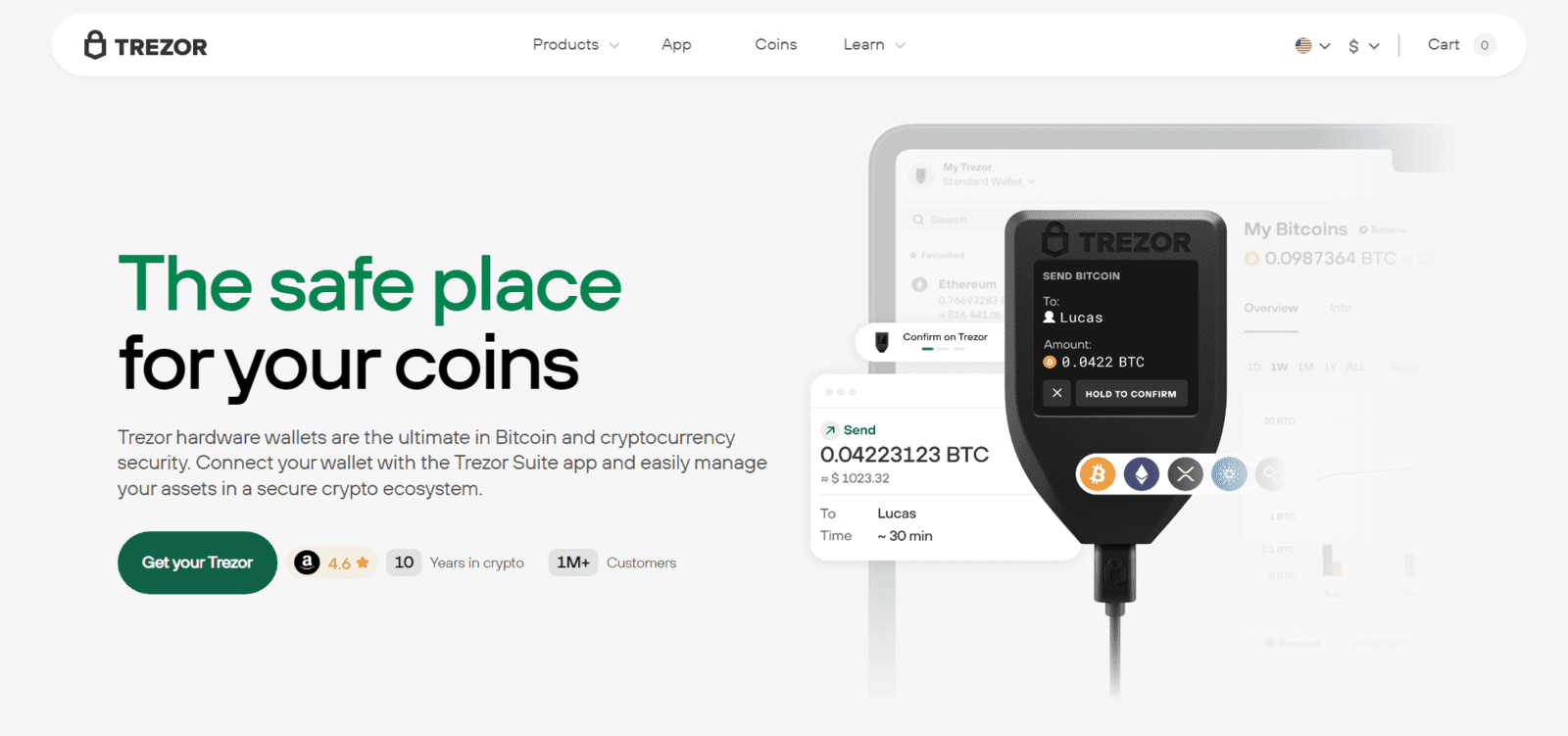 Trezor.io/start - Trezor Suite App (Official)